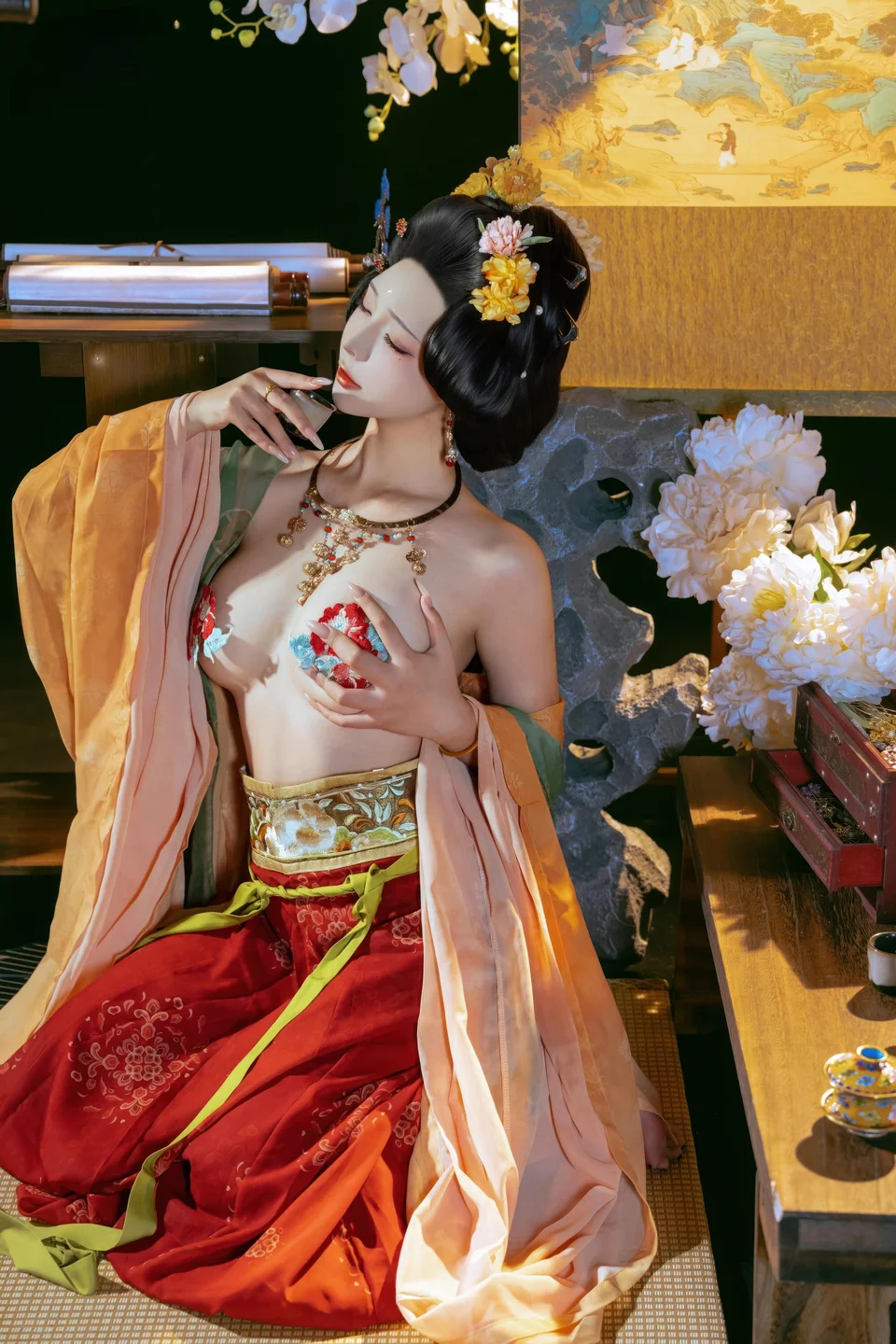 yuuhui玉汇 - 唐宫夜宴 [136P-1.47GB] tg@simisebaisi 【丝足阁】107.webp